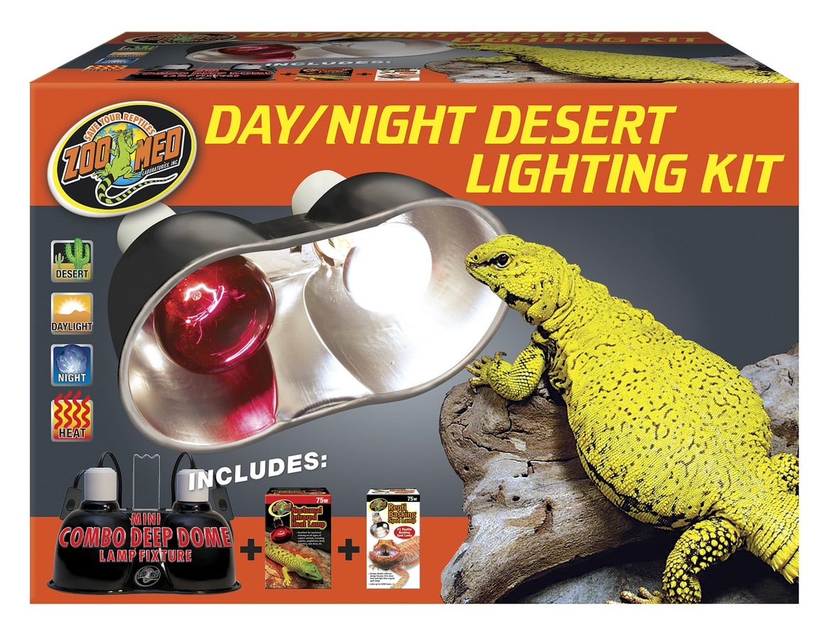 Zoo Med Day/Night Desert Lighting Kit The Reptile Grove