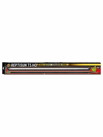 Zoo Med ReptiSun T5 HO Terrarium Hood with 5.0 Bulb - 48″ The Reptile Grove