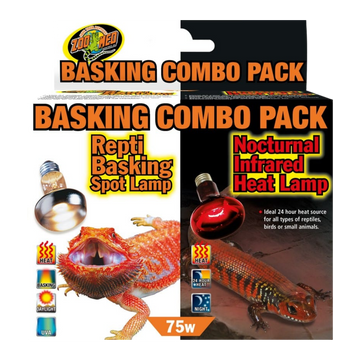 Zoo Med Basking Day & Night Lamps - Combo Pack The Reptile Grove
