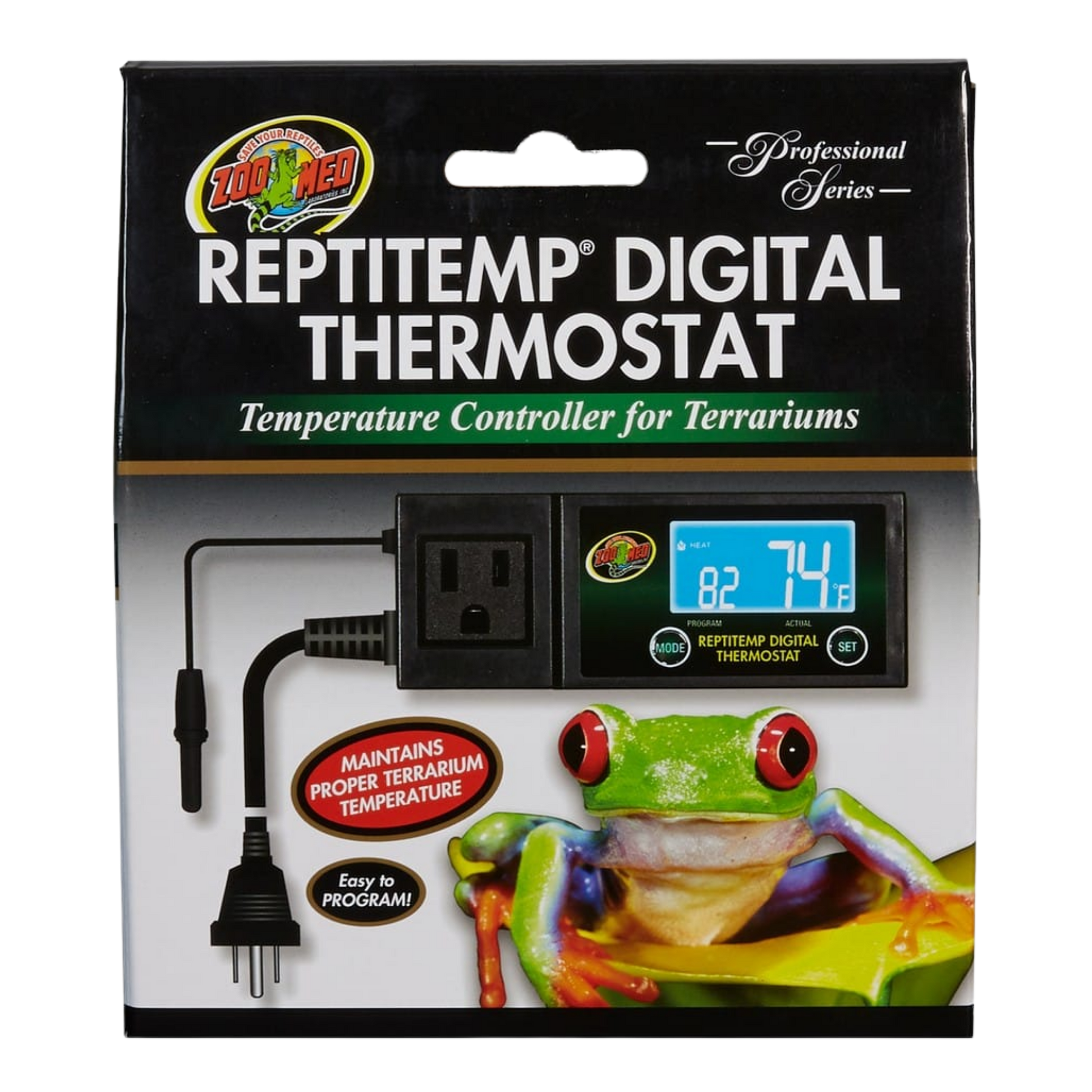 Zoo Med ReptiTemp Digital Thermostat The Reptile Grove