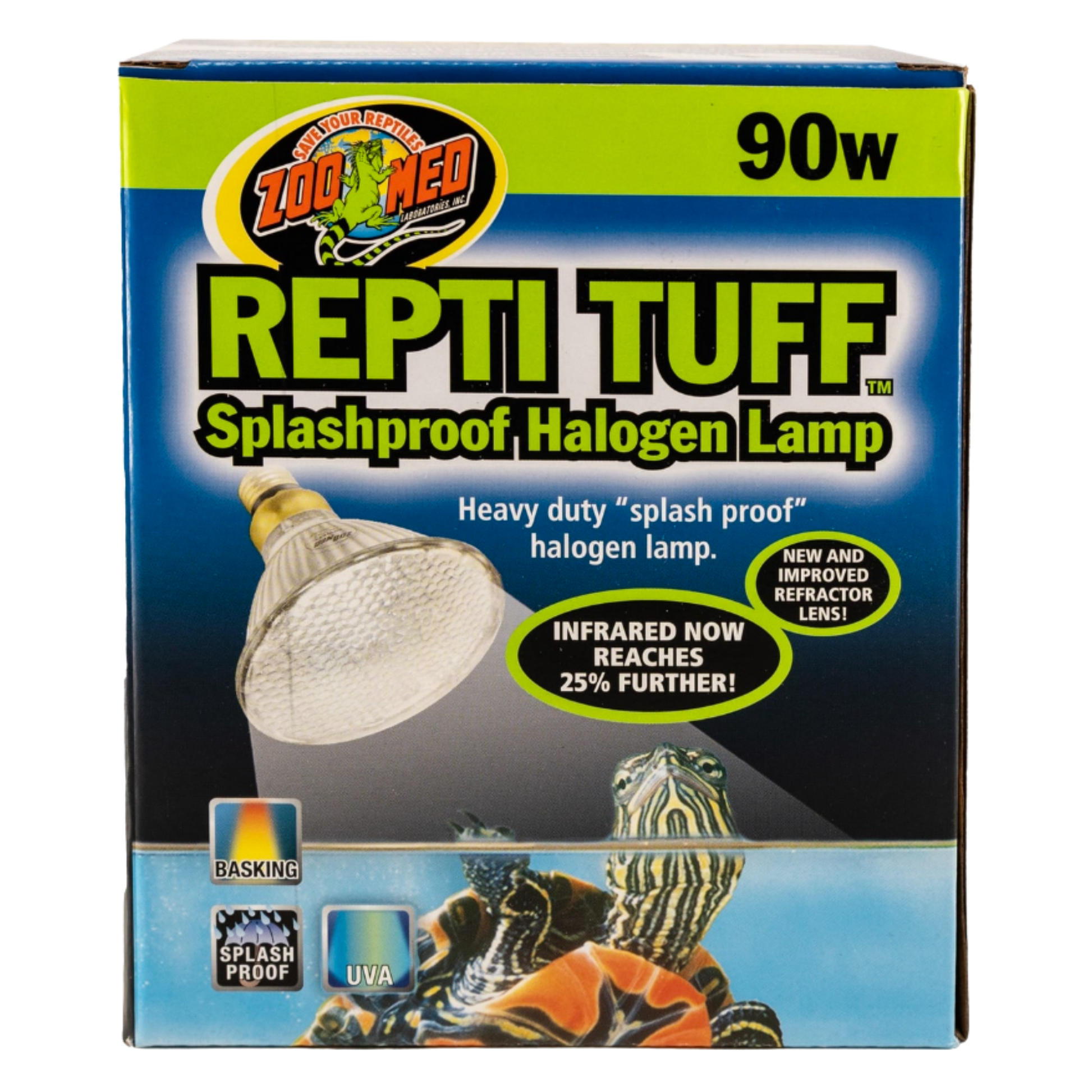 Zoo Med ReptiTuff Halogen Lamp (Splashproof) - 90w The Reptile Grove
