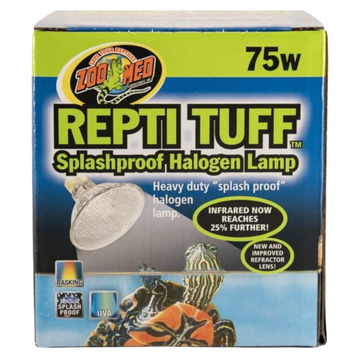 Zoo Med ReptiTuff Halogen Lamp (Splashproof) - 75w The Reptile Grove