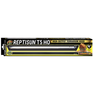 Zoo Med ReptiSun T5 HO Terrarium Hood with 10.0 Bulb - 30" The Reptile Grove