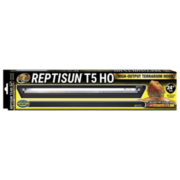 Zoo Med ReptiSun T5 HO Terrarium Hood with 10.0 Bulb - 24" The Reptile Grove