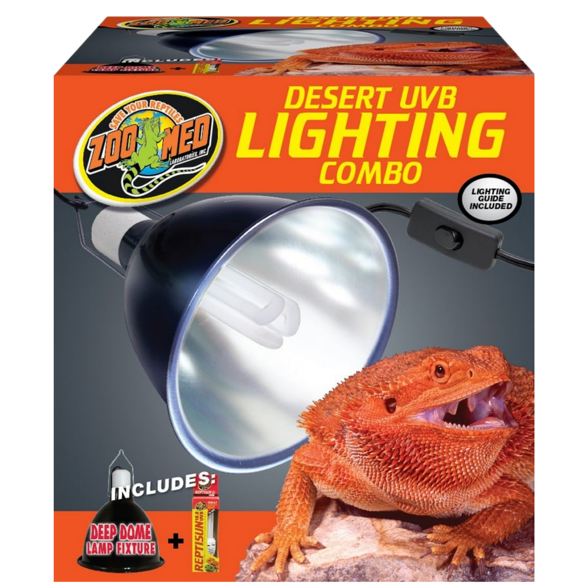 Zoo Med UVB Desert Lighting Starter Kit The Reptile Grove