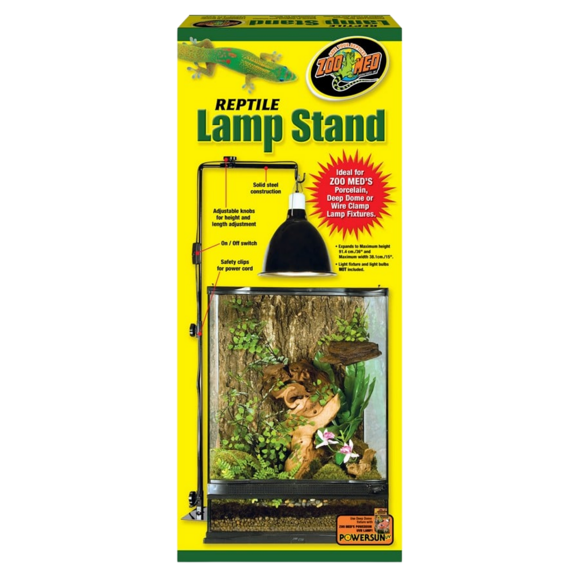 Zoo Med Repti Lamp Stand (20-100 Gal) The Reptile Grove