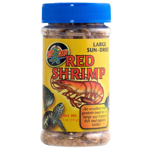 Zoo Med Jumbo Red Shrimp (Sun Dried) - 0.5 oz The Reptile Grove