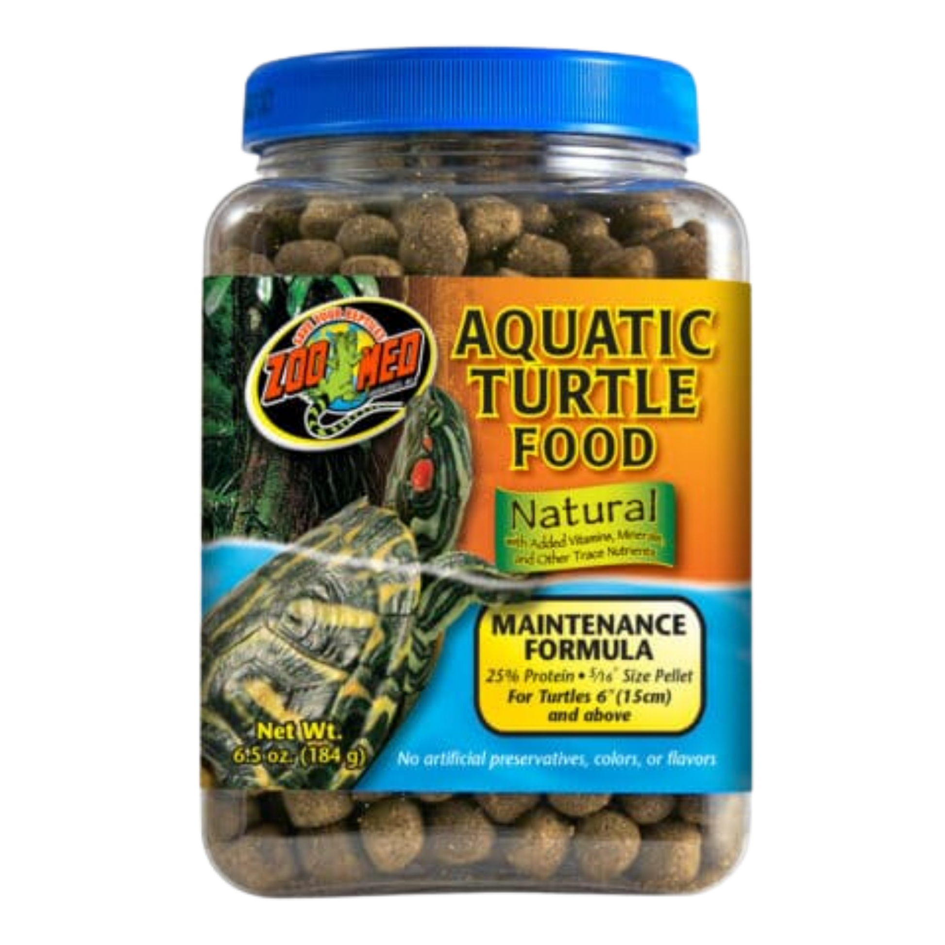 Zoo Med Natural Aquatic Turtle Food Maint Formula - 6.5 oz The Reptile Grove