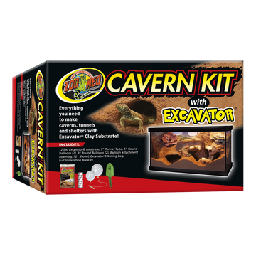 Zoo Med Cavern Kit with Excavator Sand The Reptile Grove