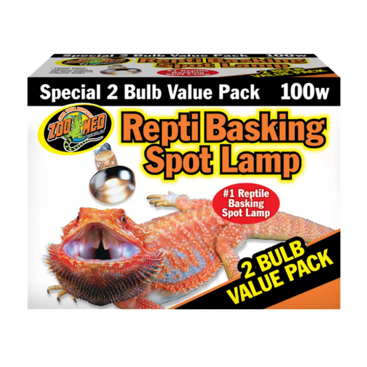 Zoo Med Basking Spot Value Pk (2 pack) - 100w