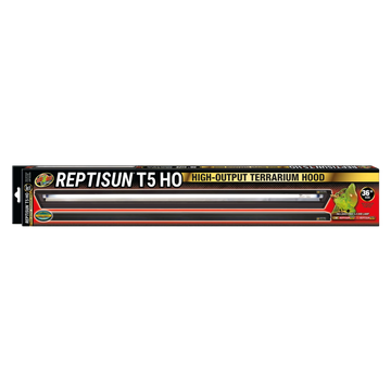 Zoo Med ReptiSun T5 HO Terrarium Hood with 5.0 Bulb - 36 Inches The Reptile Grove