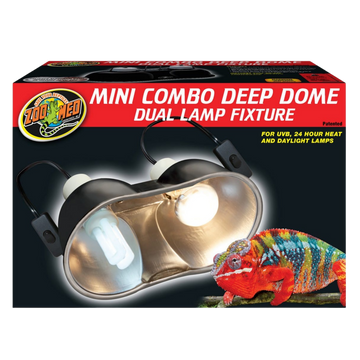 Zoo Med Mini Combo Deep Dome Lamp The Reptile Grove