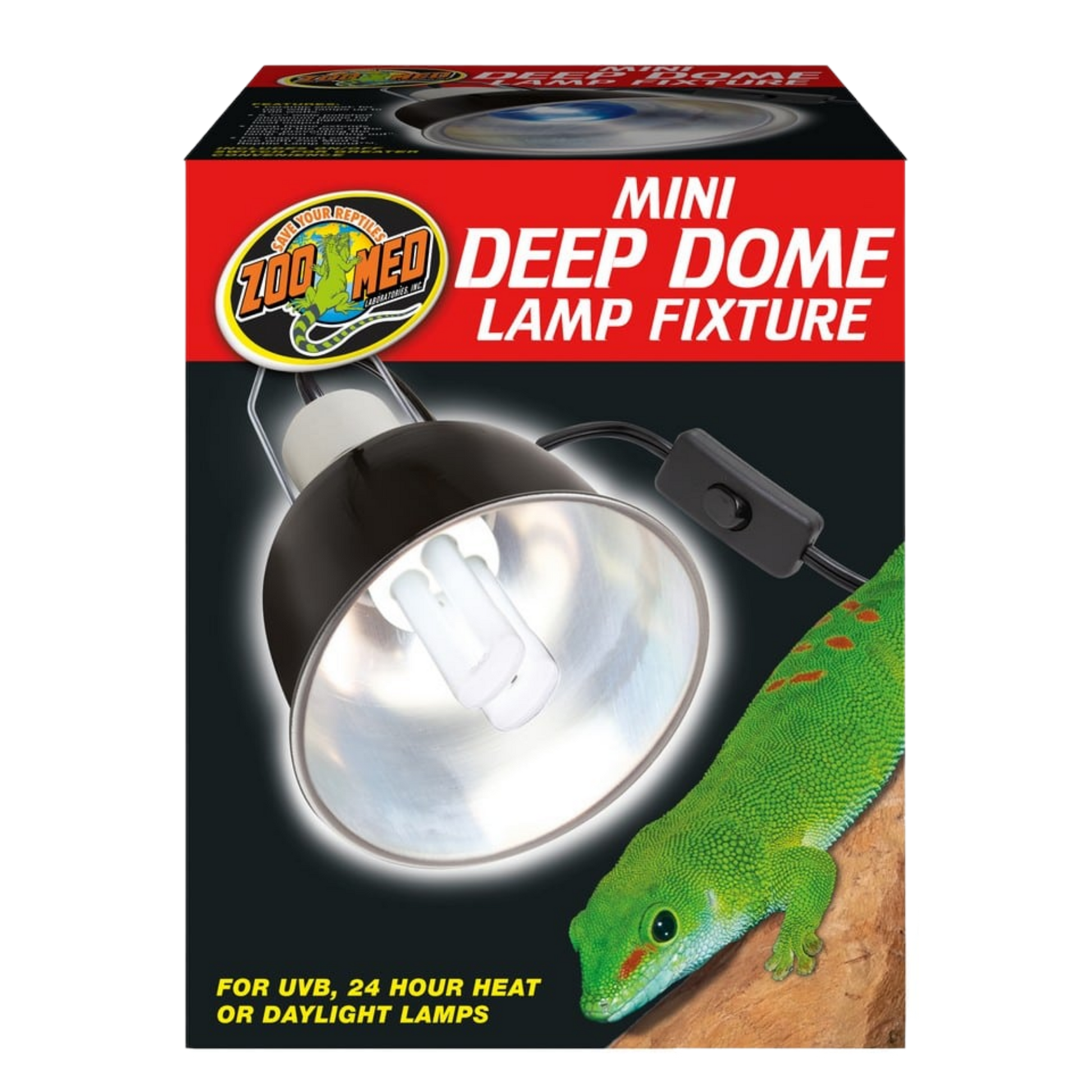 Zoo Med Mini Deep Dome Lamp The Reptile Grove