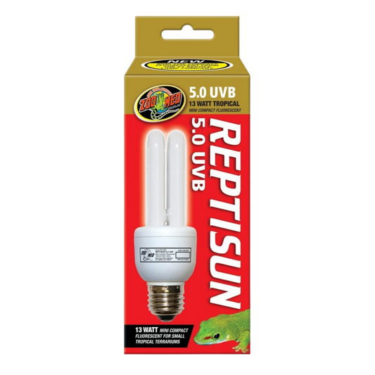 Zoo Med ReptiSun 5.0 Compact Fluorescent (Mini) The Reptile Grove