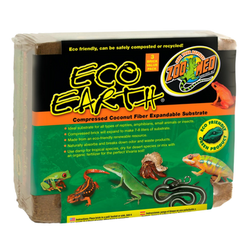 Zoo Med Eco Earth (3 Pack) The Reptile Grove
