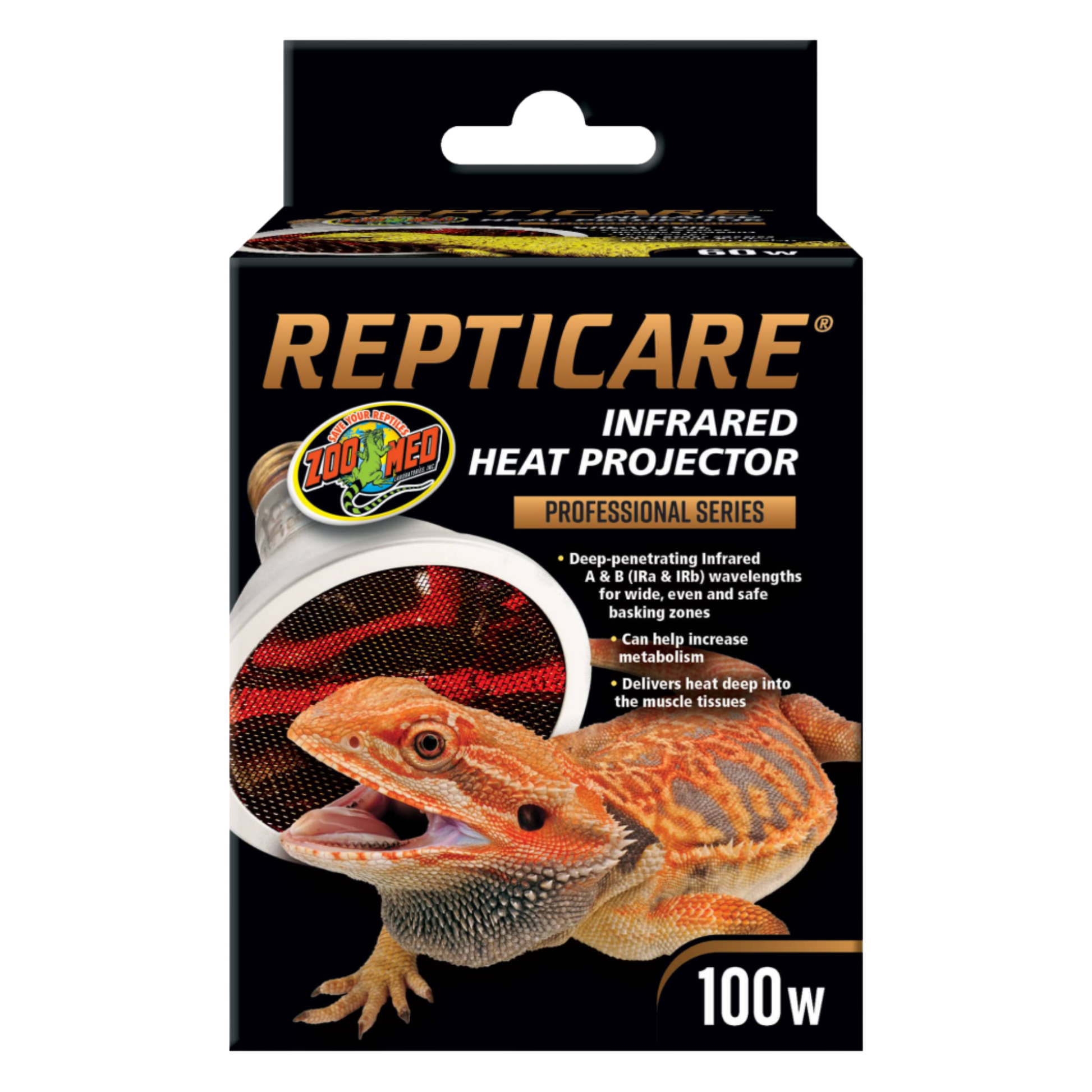 Zoo Med Repticare Deep Heat - 100w The Reptile Grove