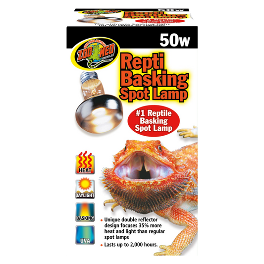 Zoo Med Repti Basking Spot Lamp - 50 w The Reptile Grove