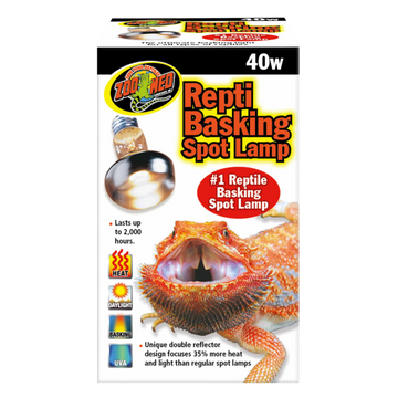 Zoo Med ReptiBasking Spot Lamp - 40w The Reptile Grove