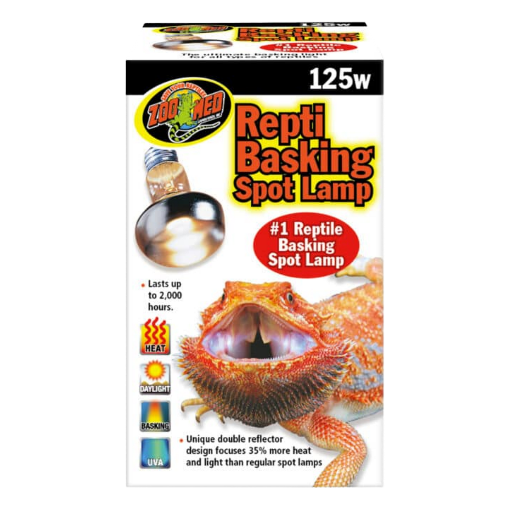 Zoo Med Repti Basking Spot Lamp - 125w The Reptile Grove