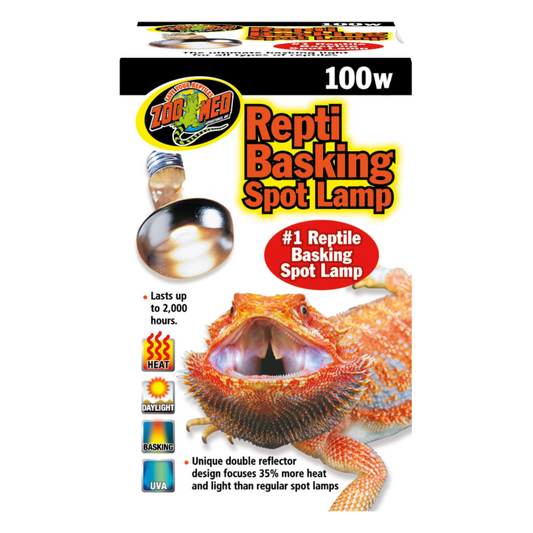 Zoo Med Repti Basking Spot Lamp - 100w The Reptile Grove