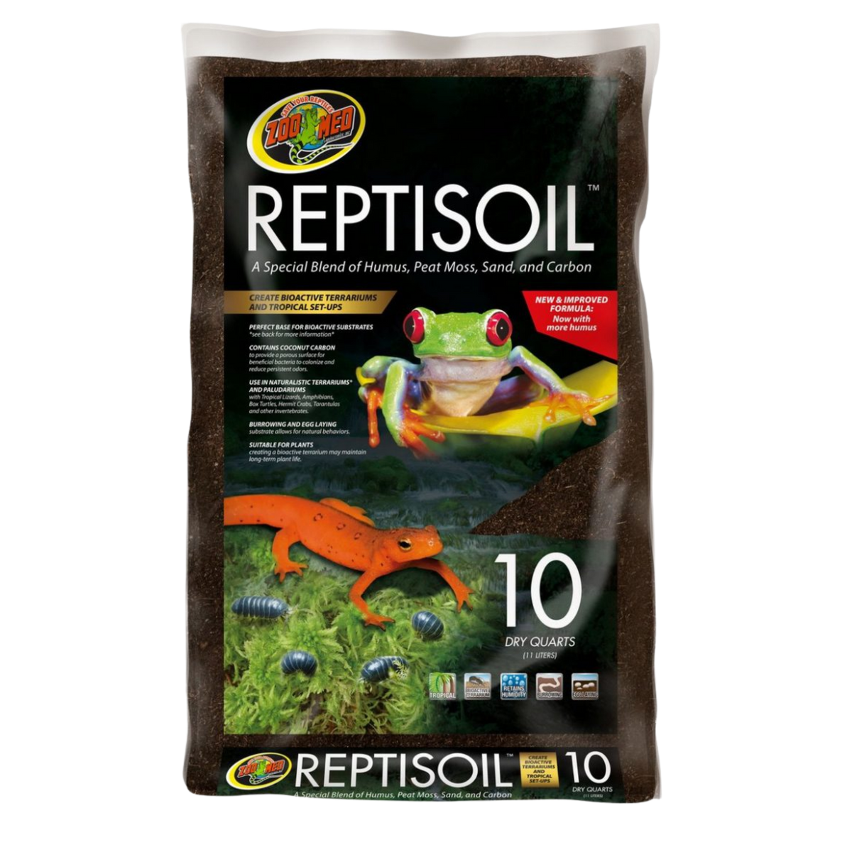 Zoo Med ReptiSoil - 10 qt The Reptile Grove