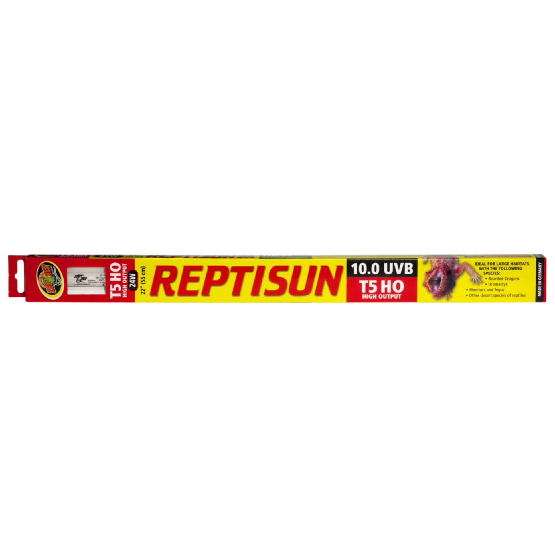 Zoo Med ReptiSun 10.0 T5HO UVB Lamp 24W - 22 Inches The Reptile Grove