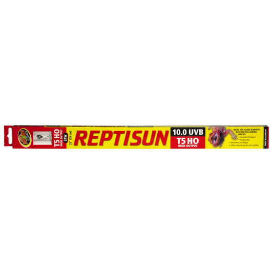 Zoo Med ReptiSun 10.0 T5HO UVB Lamp 24W - 22 Inches The Reptile Grove
