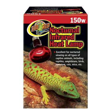 Zoo Med Red Infrared Heat Lamp - 150w The Reptile Grove