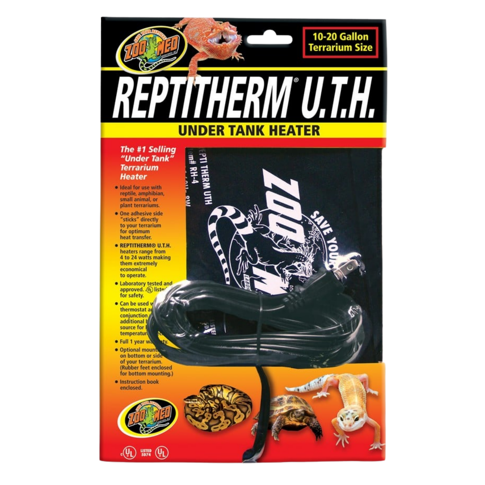 Zoo Med ReptiTherm UTH (10-20 Gal) The Reptile Grove