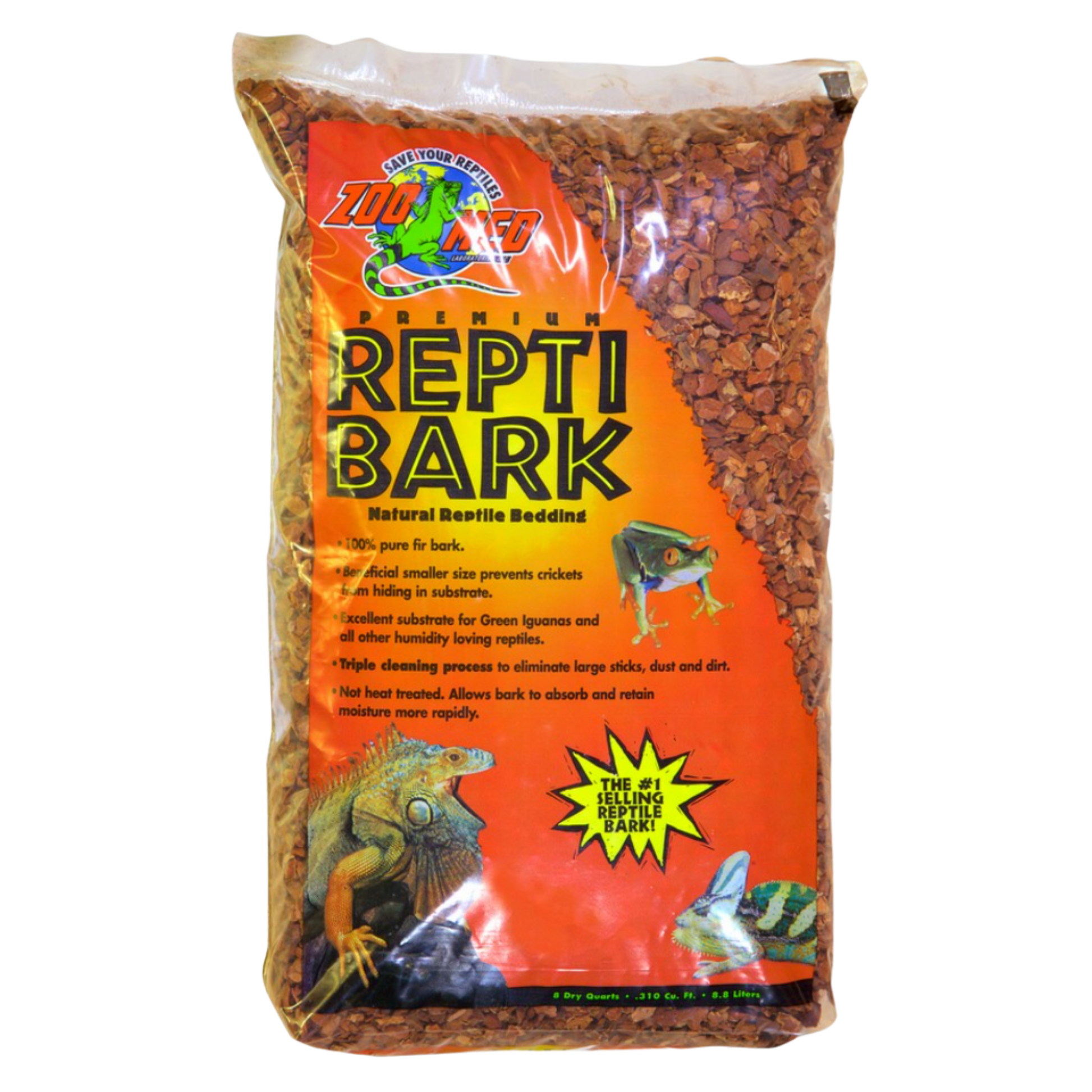 Zoo Med Repti Bark (15-30 Gal) 42 Cases/Pallet - 8 qt The Reptile Grove