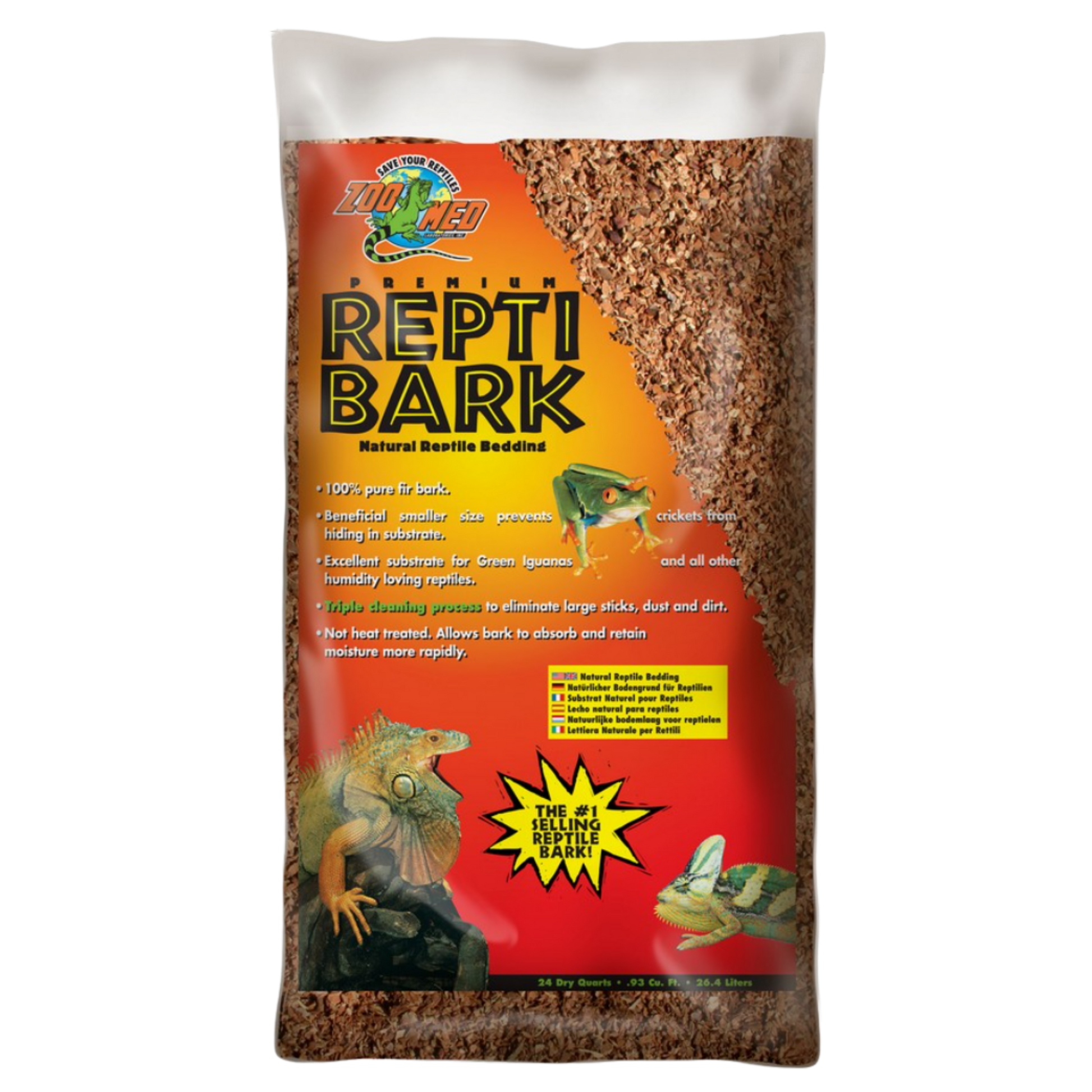 Zoo Med Repti Bark (Bulk Size) 35 Cases/Pallet - 24 qt The Reptile Grove