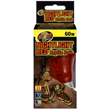 Zoo Med Nightlight Red Reptile Bulb - 60w The Reptile Grove