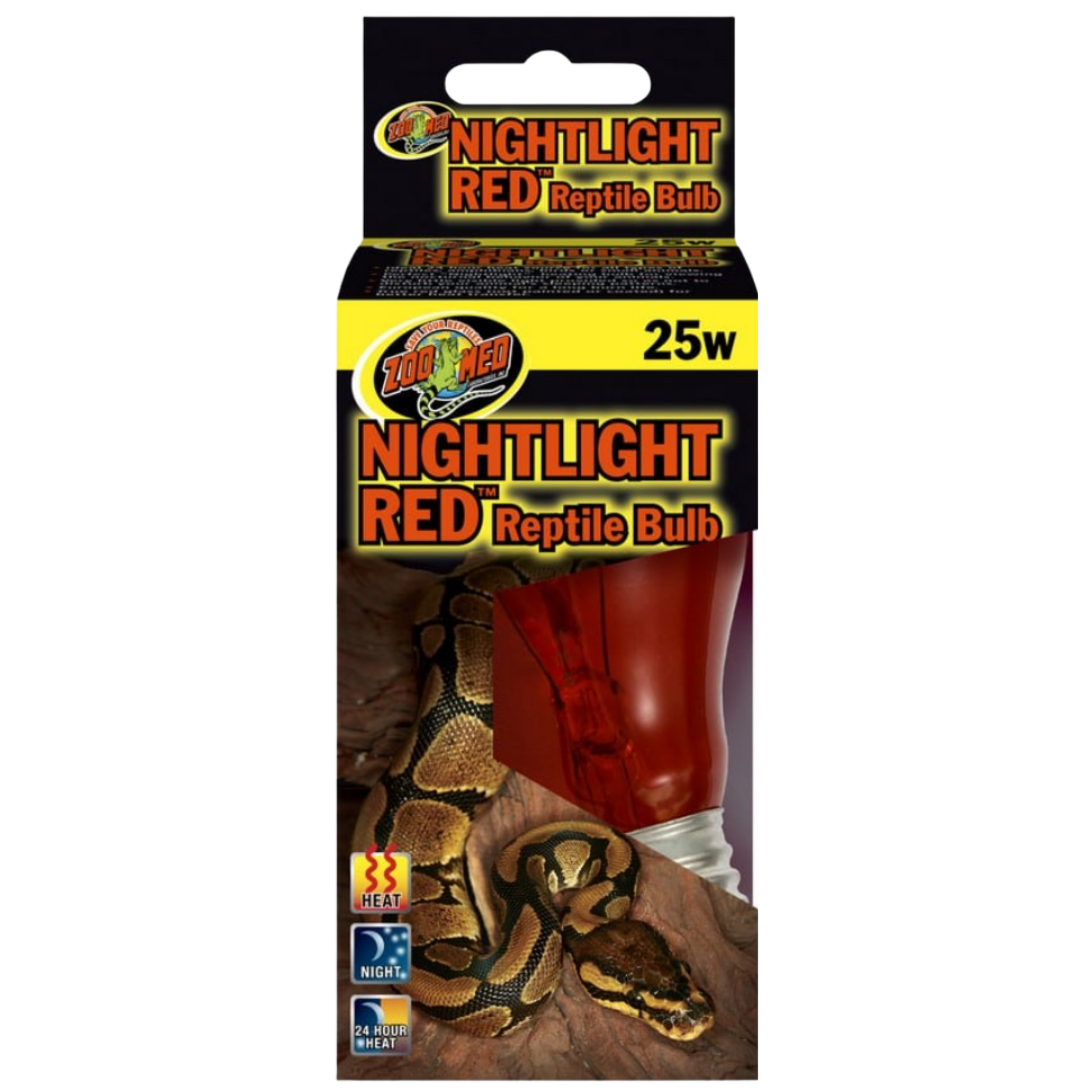 Zoo Med Nightlight Red Reptile Bulb - 25w The Reptile Grove